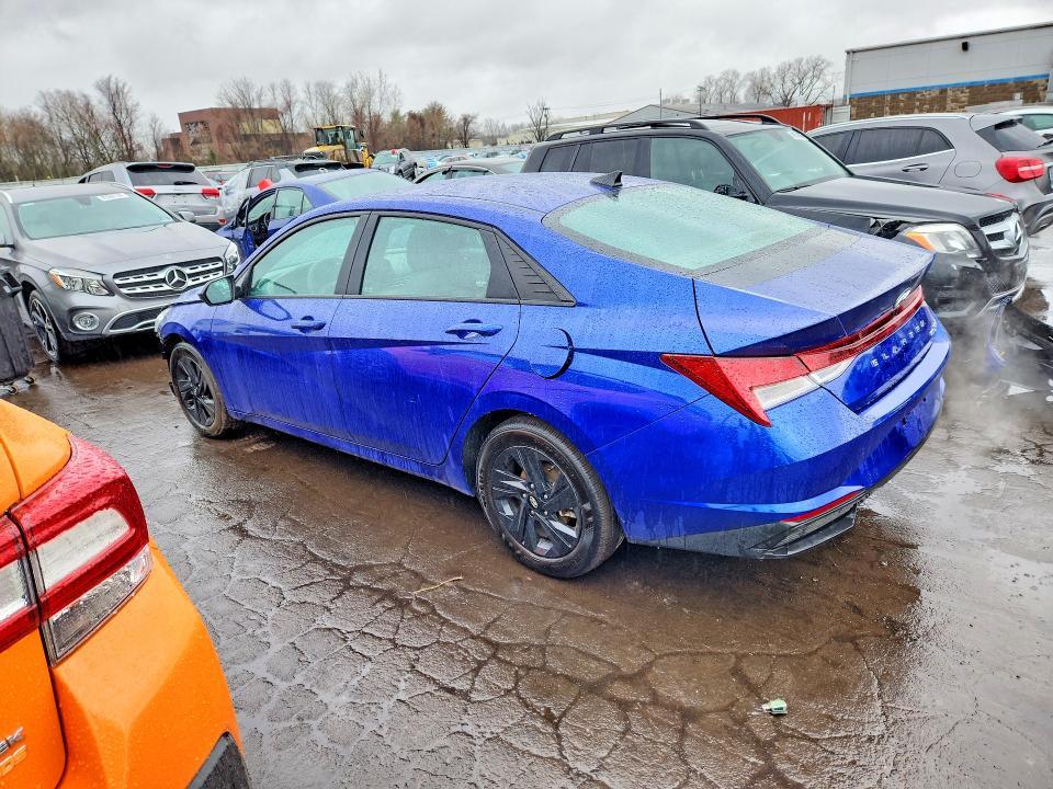 2023 Hyundai Elantra Hybrid Blue