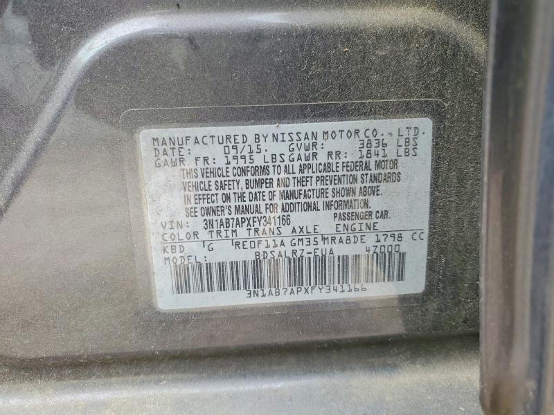 2015 Nissan Sentra sr