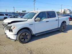 Salvage trucks for sale at Los Angeles, CA auction: 2023 Ford F150 Lightning PRO