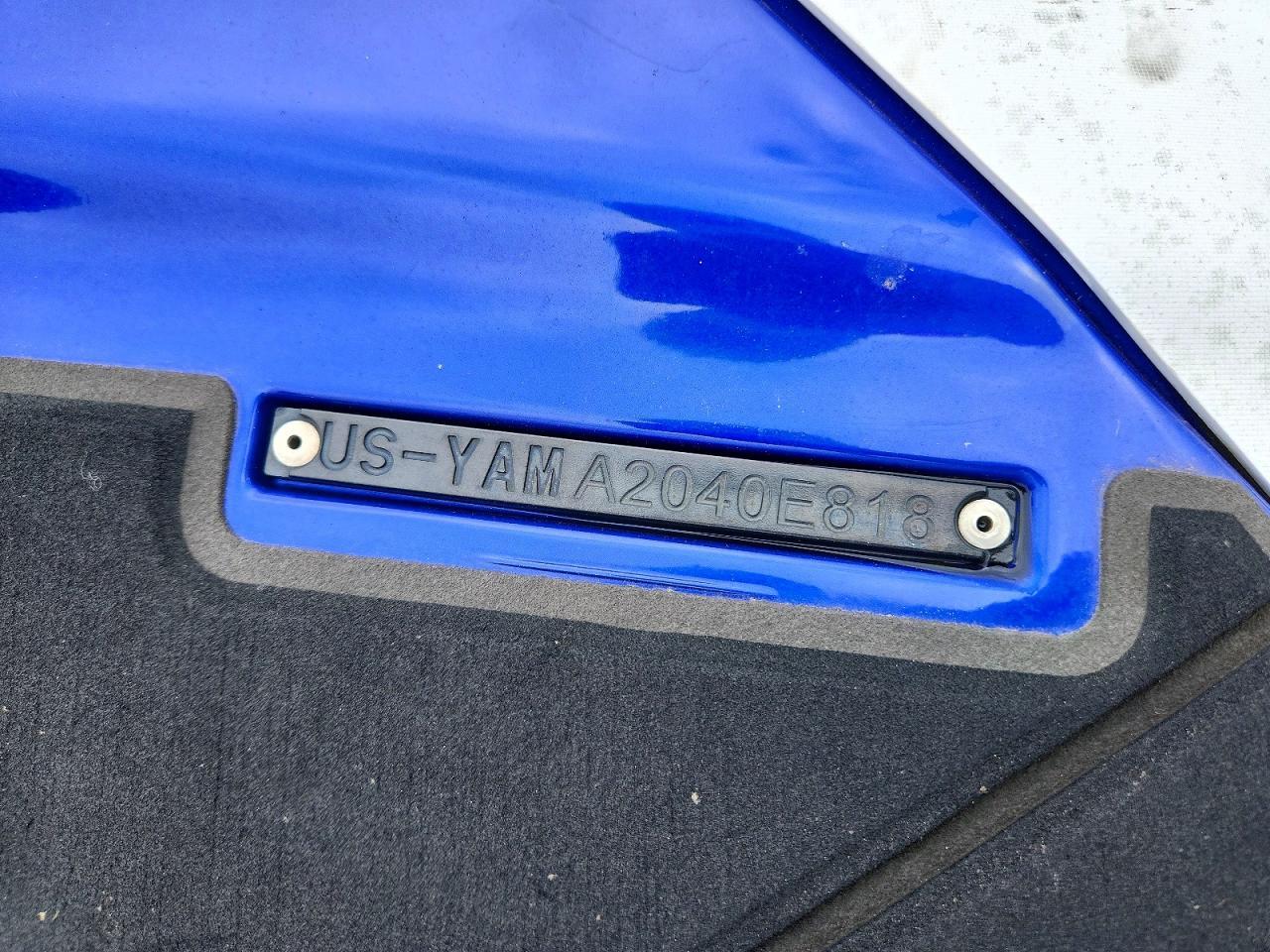 2018 Yamaha Waverunner