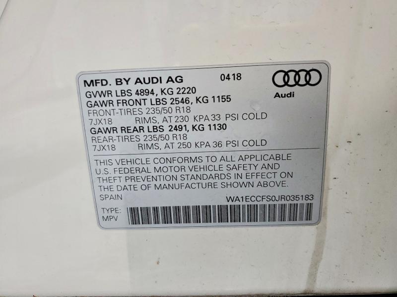 2018 Audi Q3 Premium