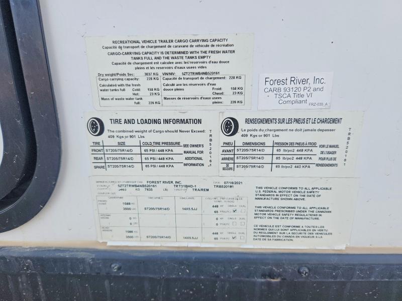 2022 Foresriver 2022 Forest River Tracer Camper