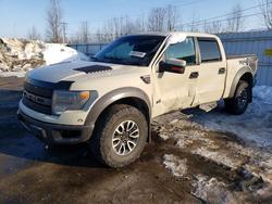 Salvage trucks for sale at Anchorage, AK auction: 2013 Ford F150 SVT Raptor