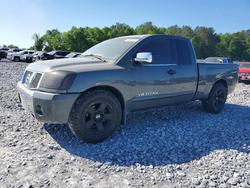 Salvage trucks for sale at Cartersville, GA auction: 2005 Nissan Titan XE