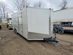 Salvage trucks for sale at Davison, MI auction: 2025 Stealth LTH STT8524TA3 Enclosed Cargo Trailer