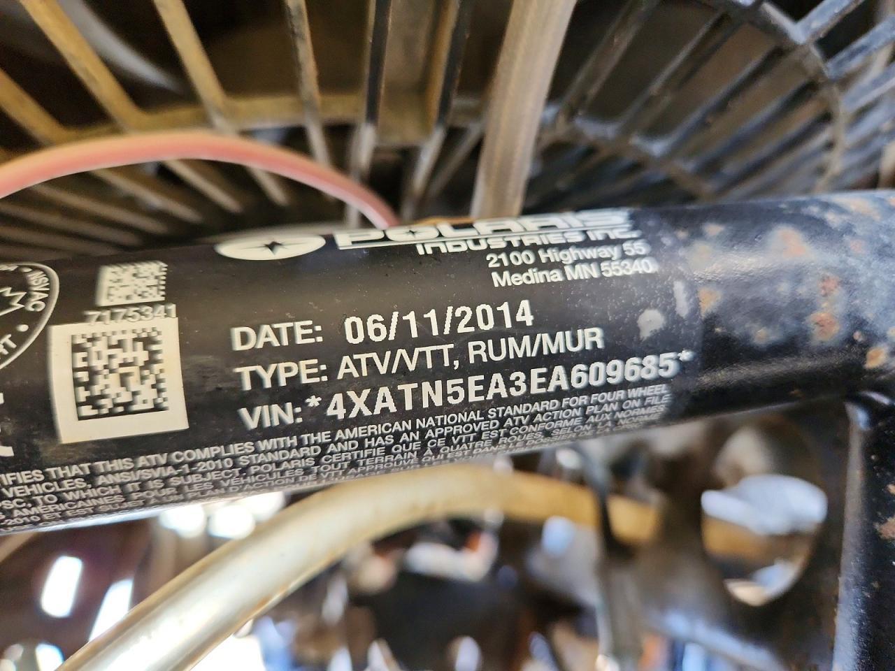 2014 Polaris 2014 Polari Sportsman-ATV