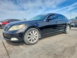2008 Lexus Ls 460 l en venta en Grand Prairie, TX