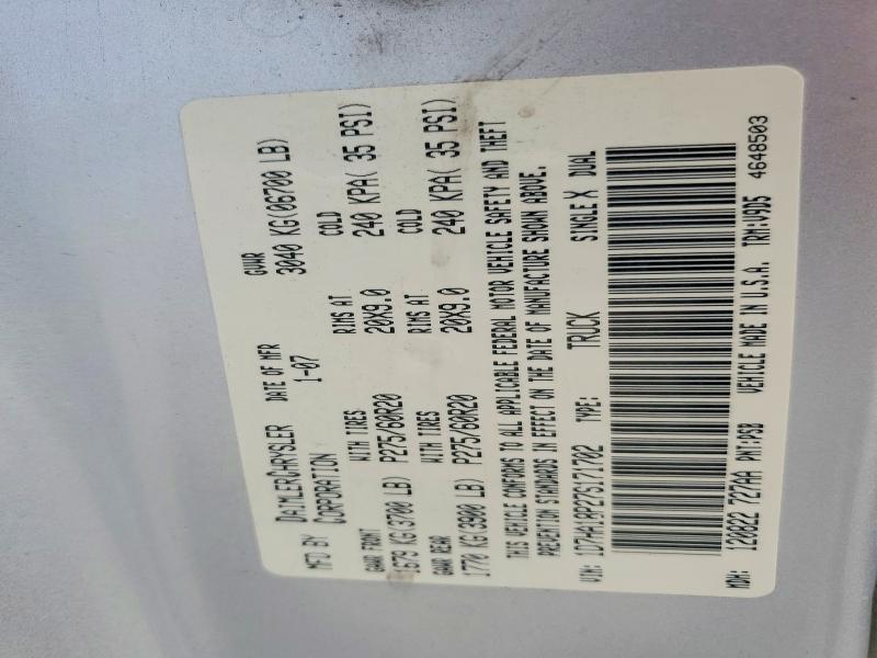 2007 Dodge RAM 1500 ST