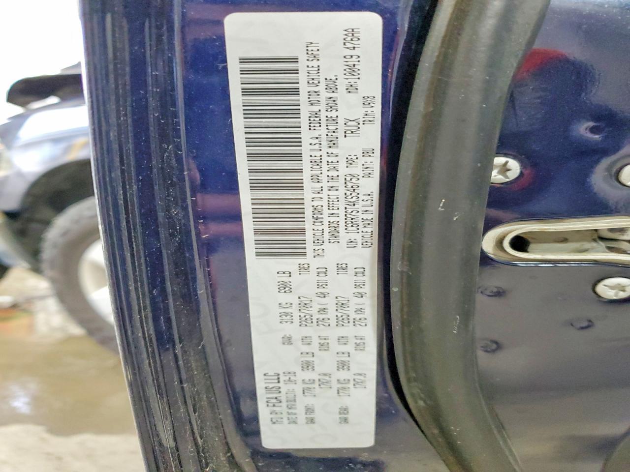 2019 Dodge RAM 1500 Classic Tradesman