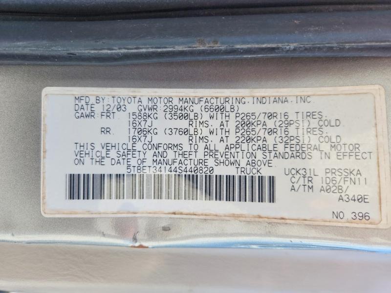 2004 Toyota Tundra SR5