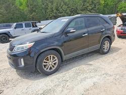 Vehiculos salvage en venta de Copart Gainesville, GA: 2015 KIA Sorento lx
