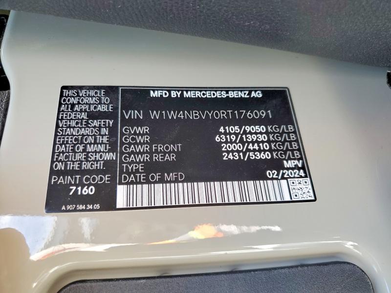 2024 Mercedes-Benz Sprinter 2500
