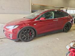Tesla Model x salvage cars for sale: 2016 Tesla Model x