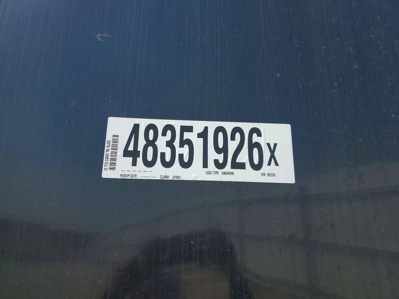 2022 Titanium Cargo 805X34 Enclosed Cargo Trailer