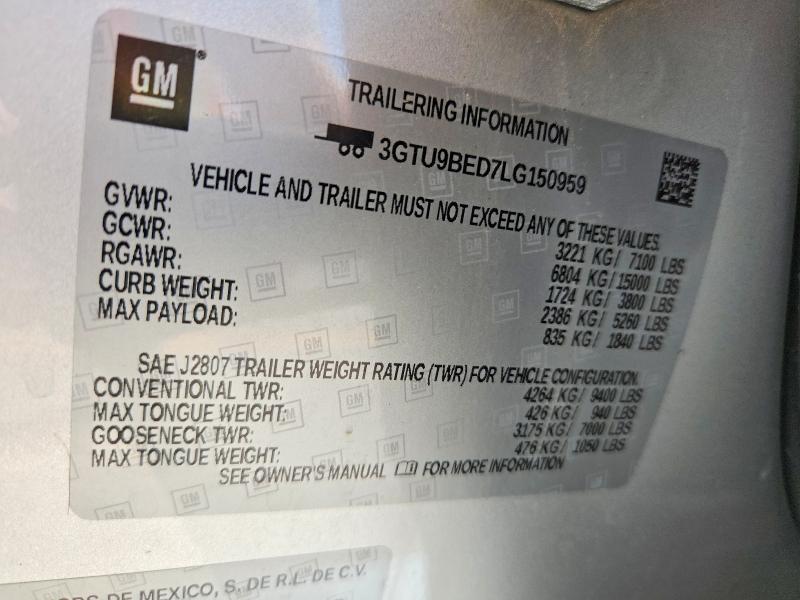 2020 GMC Sierra