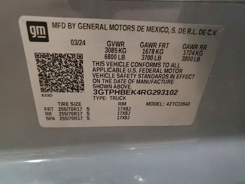 2024 GMC Sierra
