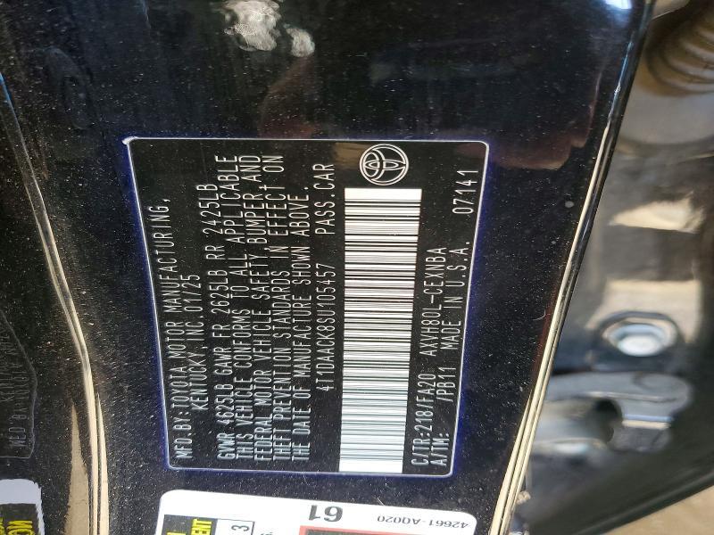 2025 Toyota Camry le