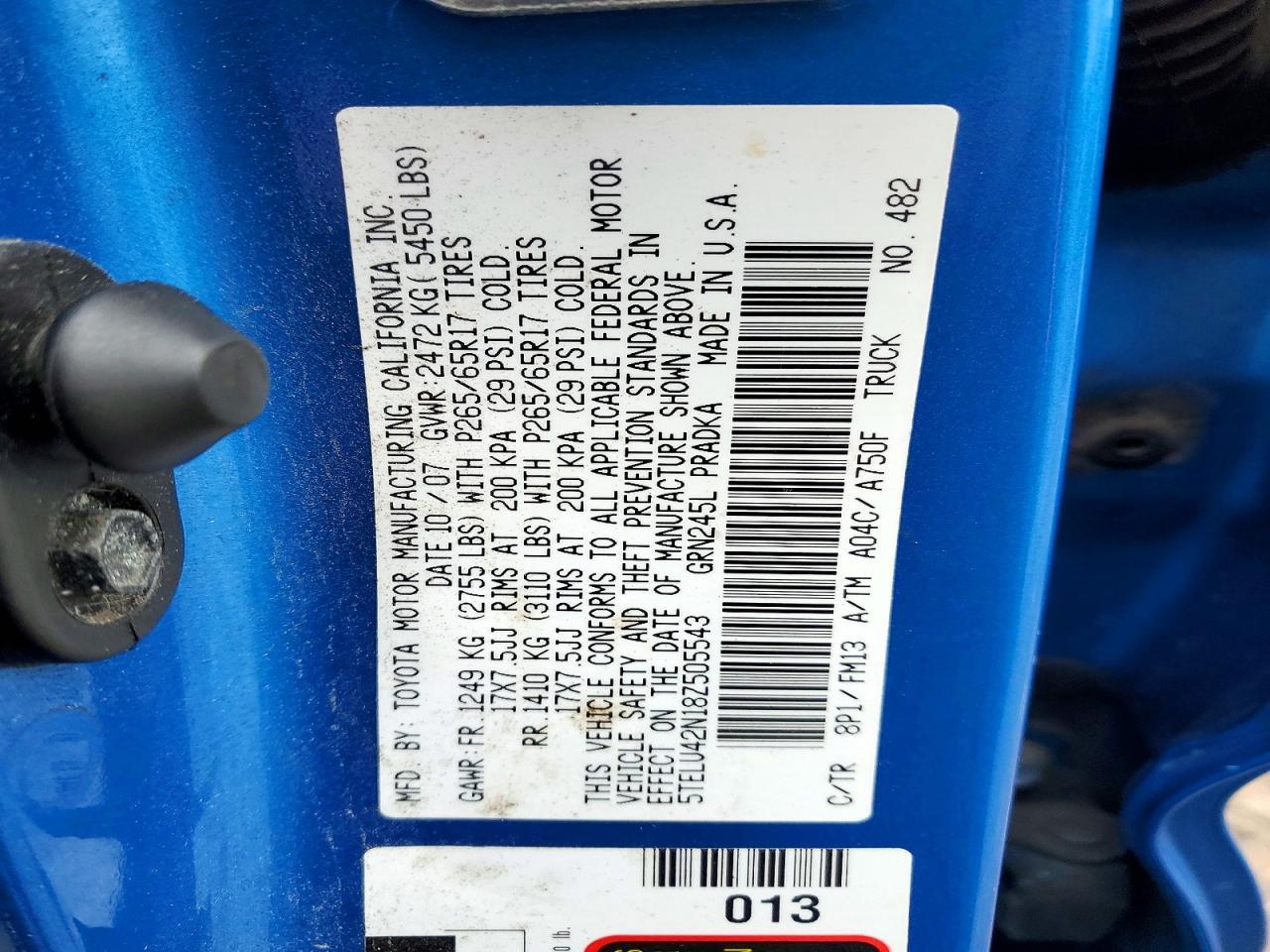 2008 Toyota Tacoma V6