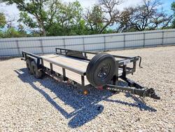 Salvage trucks for sale at New Braunfels, TX auction: 2023 PJ PJ