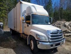 Salvage trucks for sale at Cookstown, ON auction: 2012 Hino 198/258/268