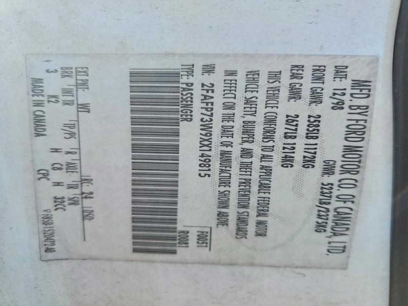 1999 Ford Crown Victoria