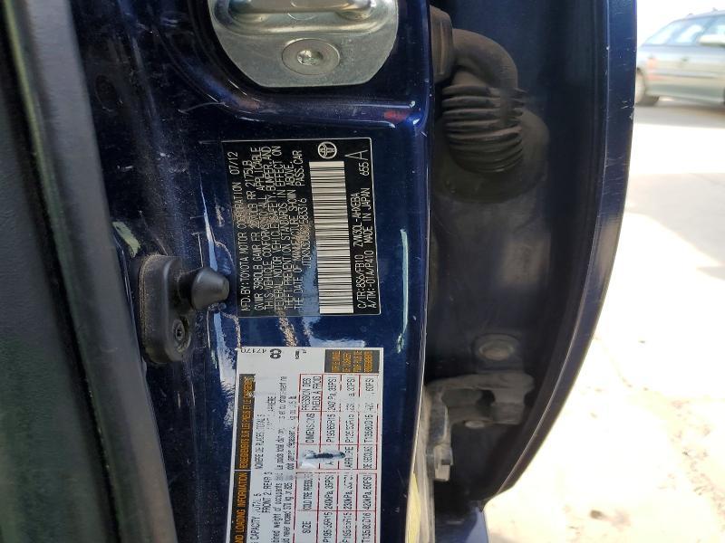 2012 Toyota Prius two