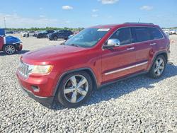 Jeep salvage cars for sale: 2012 Jeep Grand Cherokee Overland