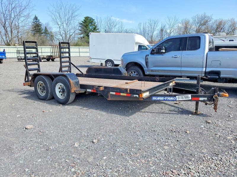 2019 Sure Trac ST8014AE-140 Equipment Trailer
