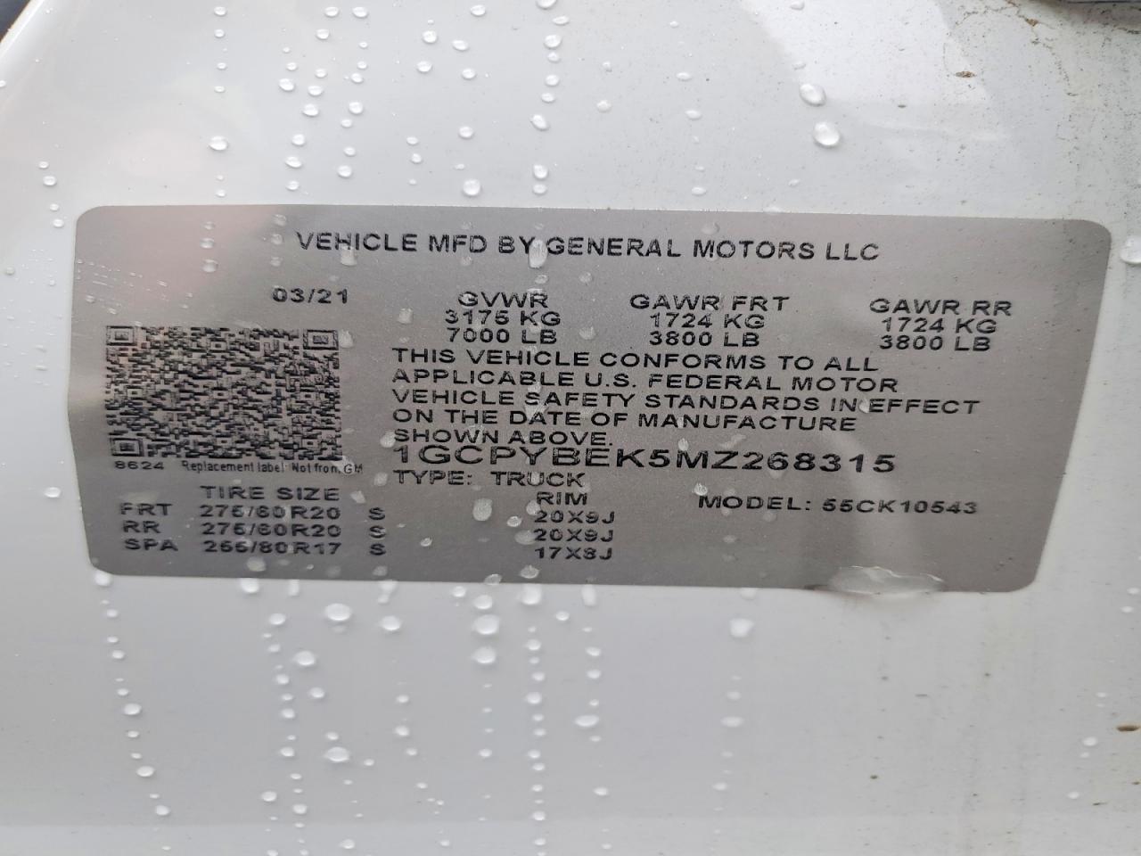 2021 Chevrolet Silverado K1500 Custom