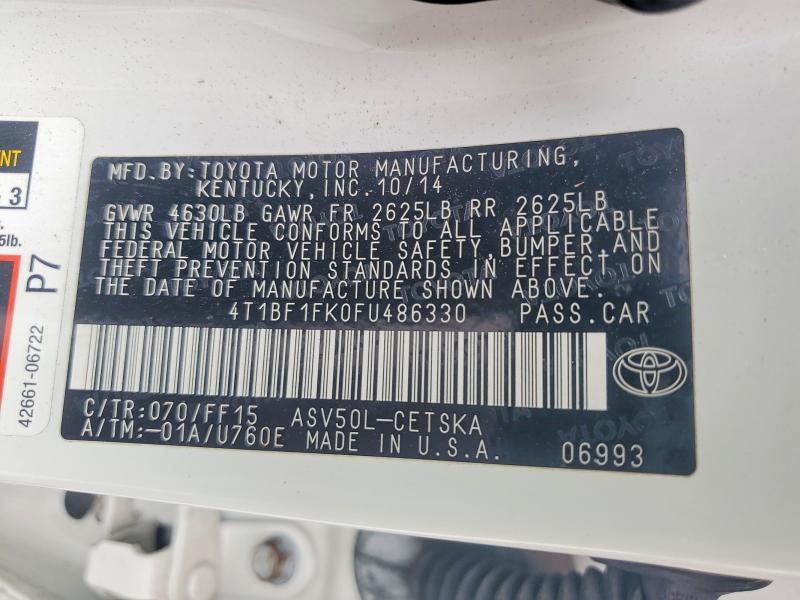 2015 Toyota Camry se