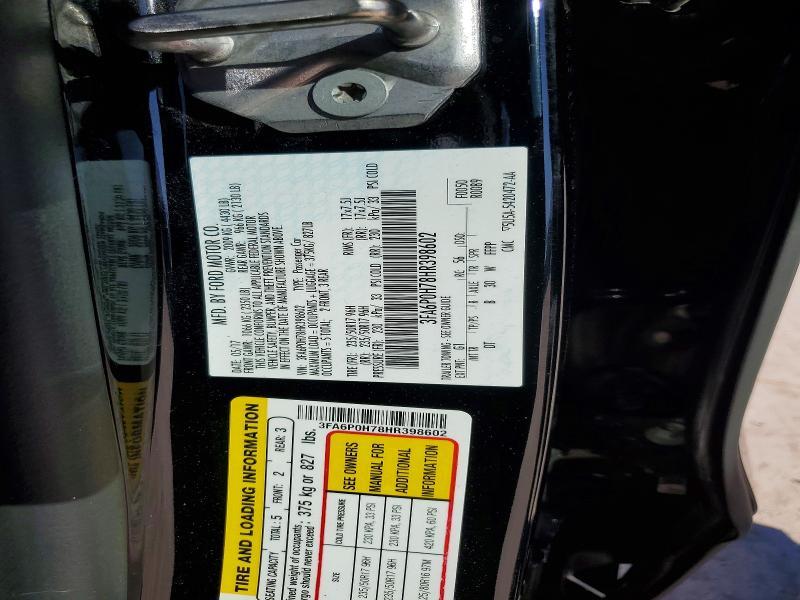 2017 Ford Fusion se