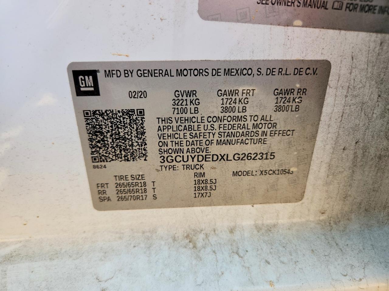 2020 Chevrolet Silverado K1500 LT