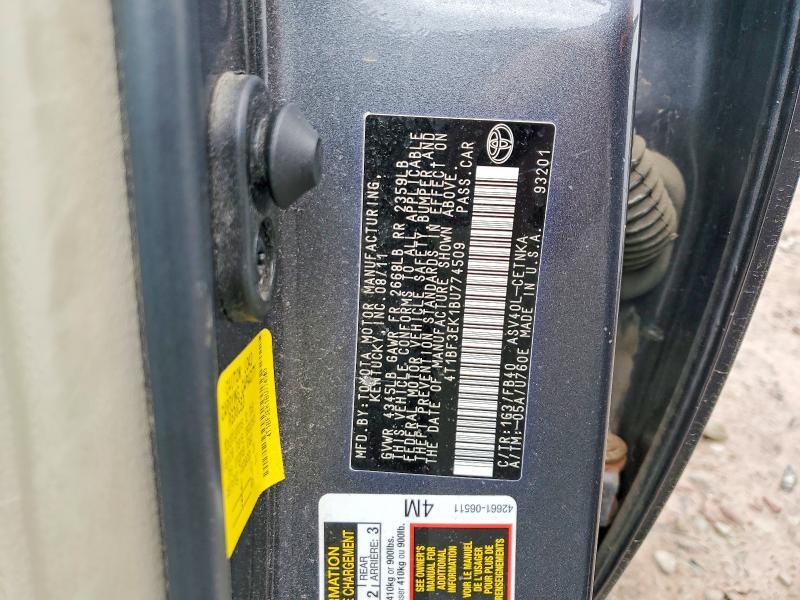 2011 Toyota Camry le