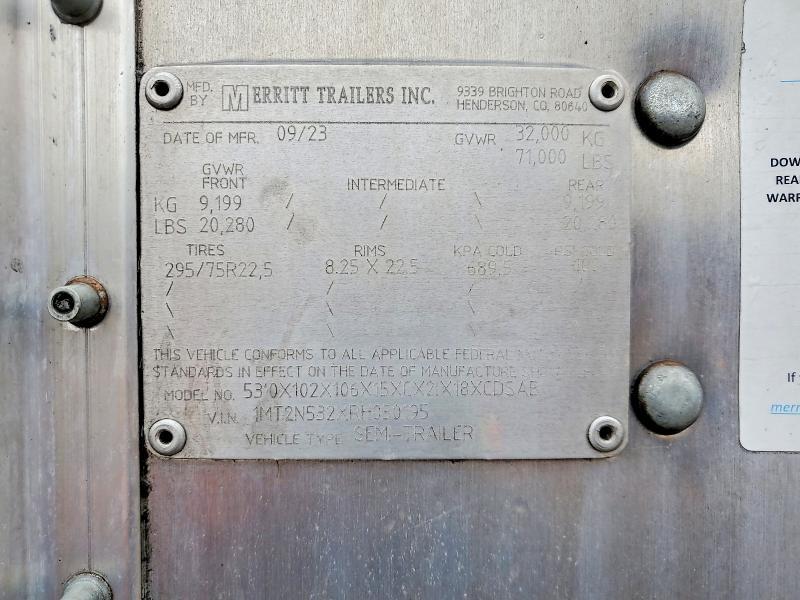 2024 Merritt Livestock Trailer