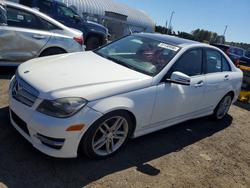 Mercedes-Benz salvage cars for sale: 2013 Mercedes-Benz C 300 4matic