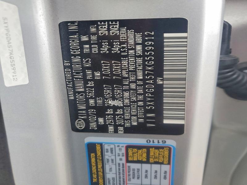 2019 KIA Sorento lx V6