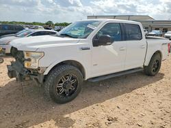 Salvage cars for sale from Copart San Antonio, TX: 2016 Ford F150 Supercrew