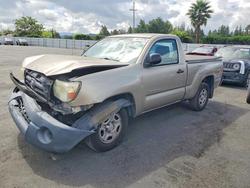Salvage trucks for sale at San Martin, CA auction: 2008 Toyota Tacoma Base