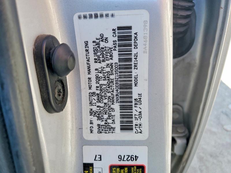 2009 Toyota Corolla le