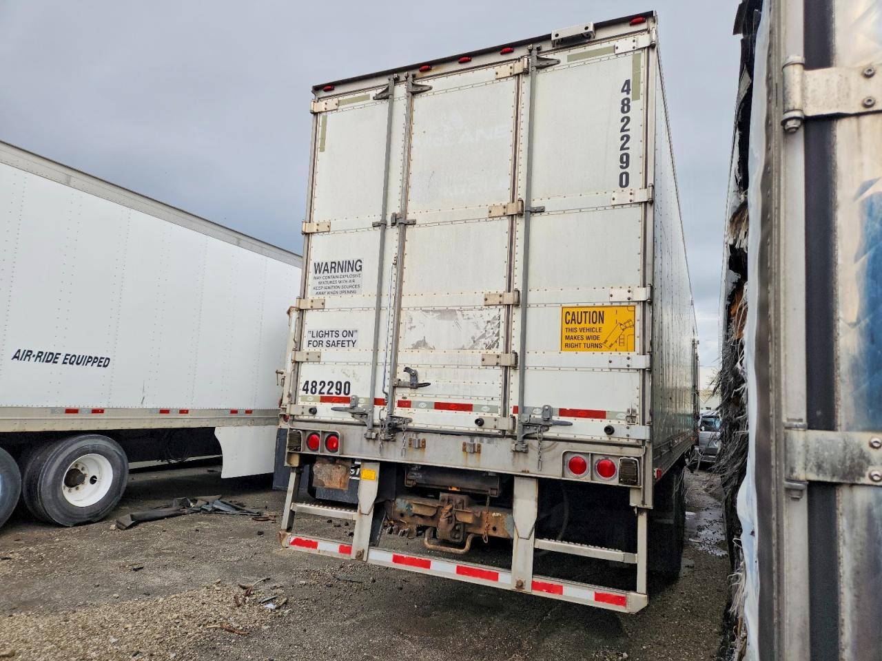 2015 Utility VS2RA Refrigerated Van Trailer