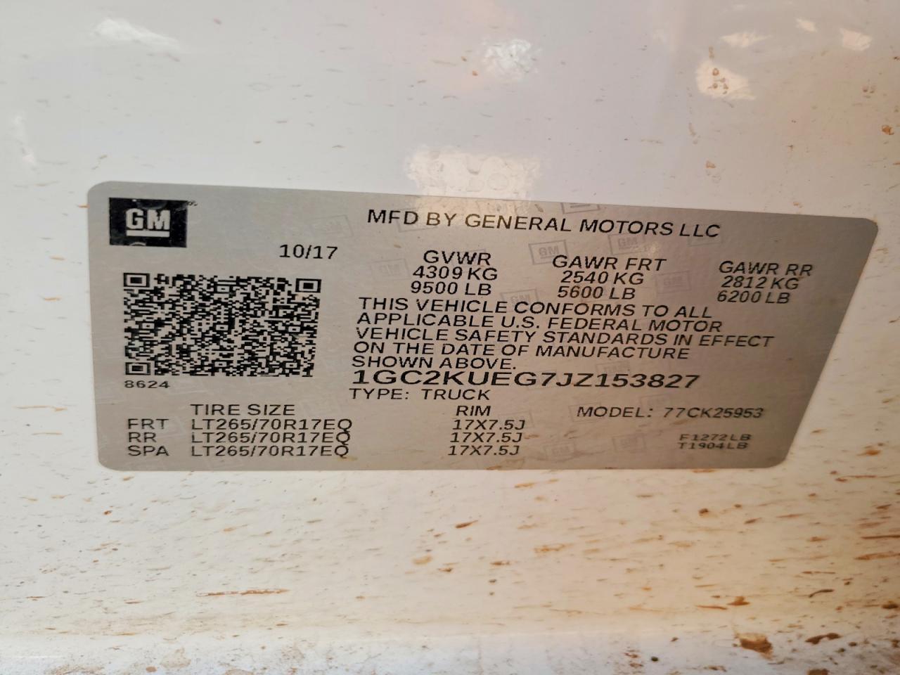 2018 Chevrolet Silverado K2500 Heavy Duty