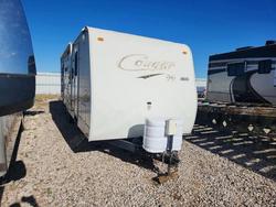 Cougar salvage cars for sale: 2009 Cougar 2009 Keystone Cougar Camper