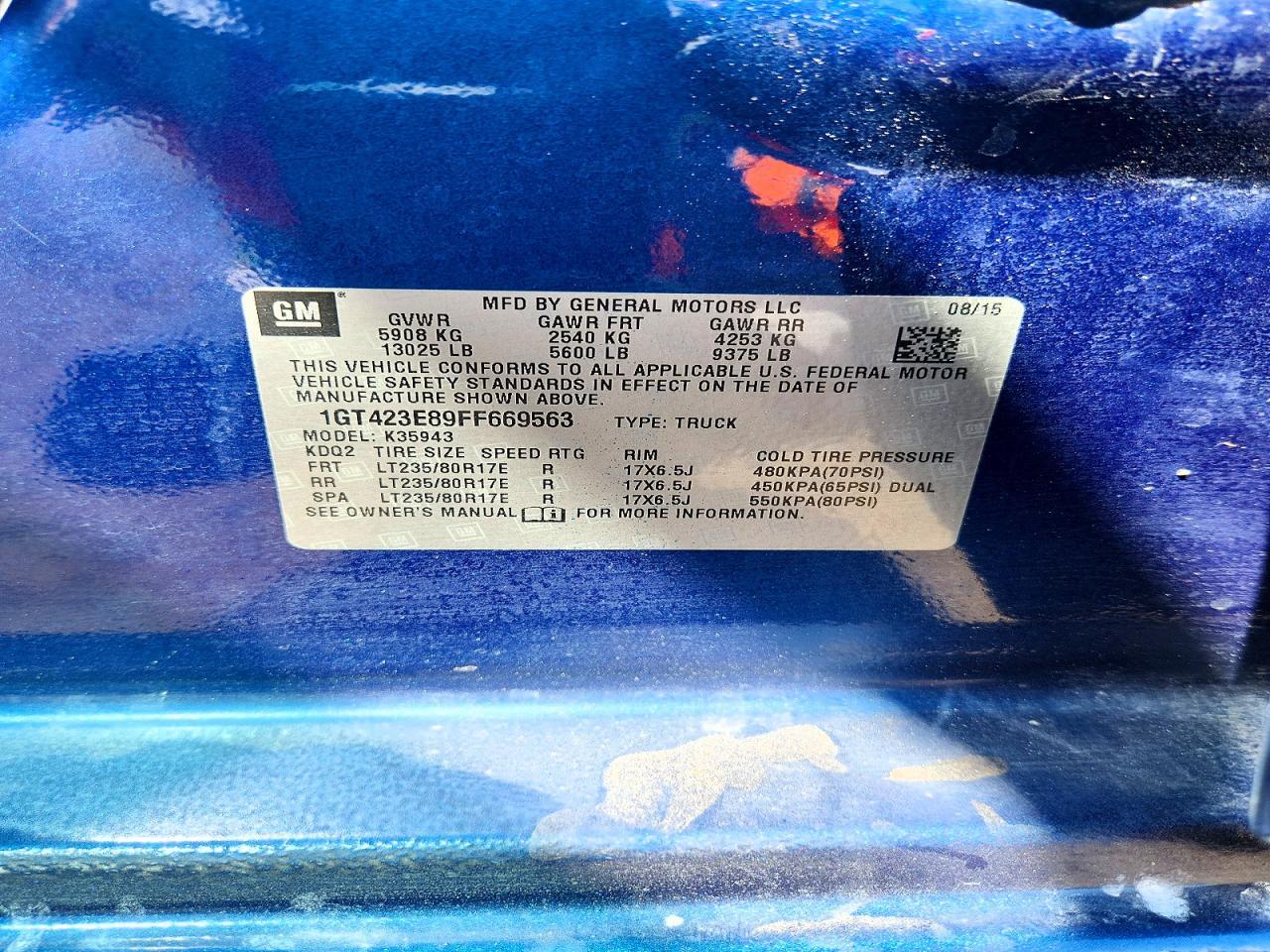 2015 GMC Sierra K3500 SLT