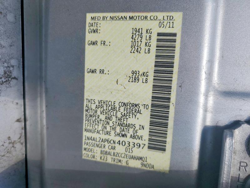 2012 Nissan Altima 2.5