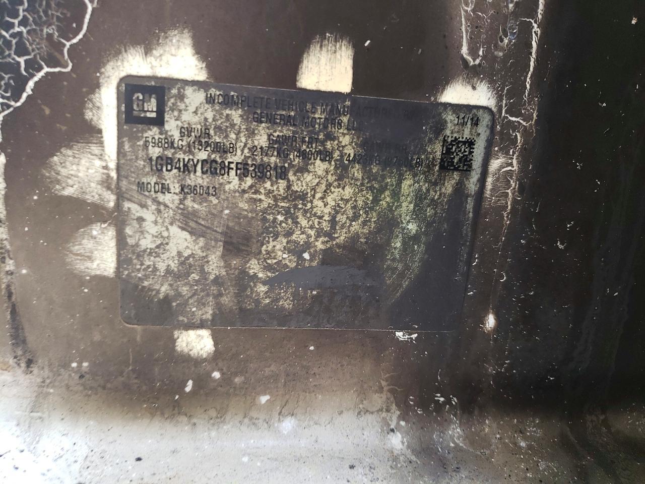 2015 Chevrolet Silverado K3500