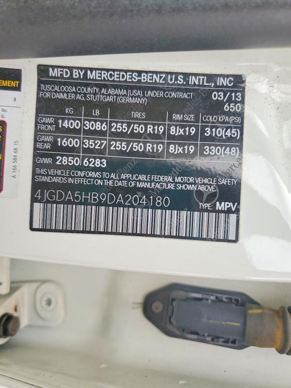2013 Mercedes-Benz Ml 350 4matic