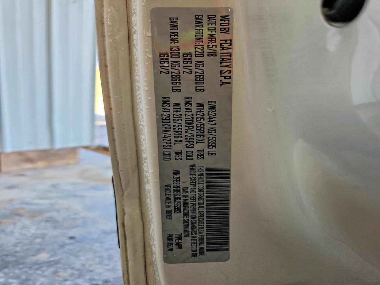 2018 Dodge RAM Promaster City SLT