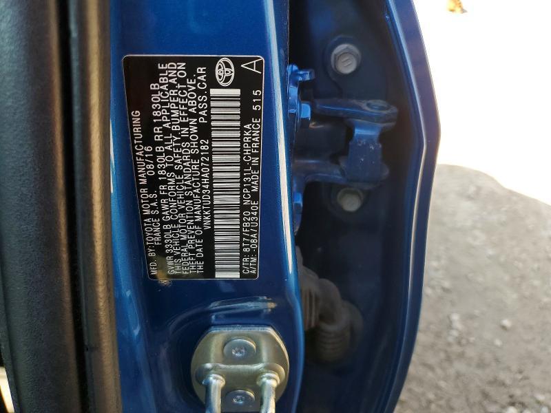 2017 Toyota Yaris 5-door le