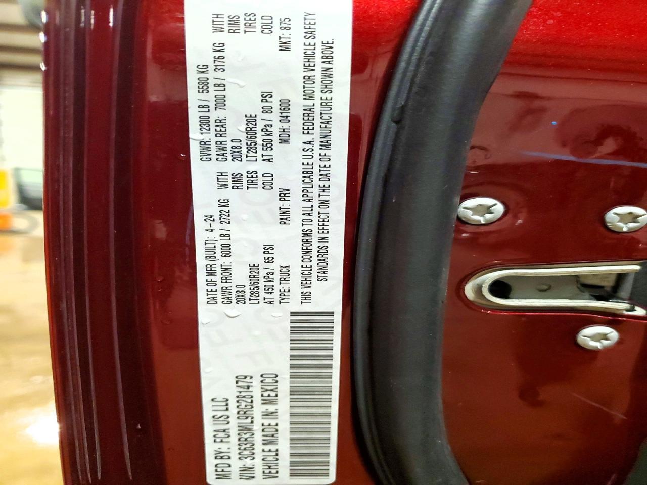 2024 Dodge 3500 Laramie