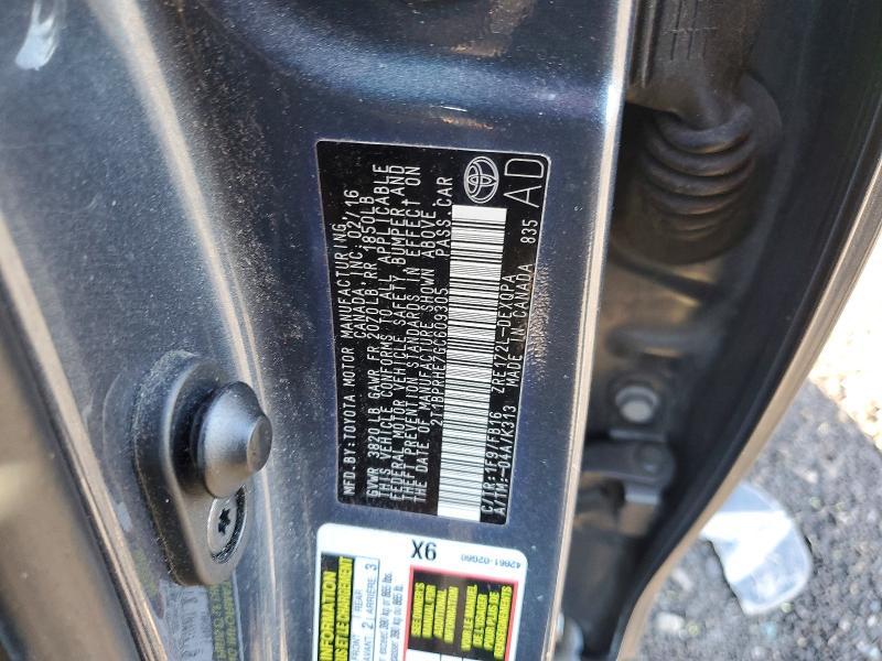 2016 Toyota Corolla le eco